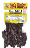 Lee's Market South American Beef Jerky - Soft &amp Tender - Healthy Low Carb Gluten-Free Snack - Paleo &amp Keto-Friendly - Michigan Made Handcrafted Jerky - Specialty Gourmet Meat Snacks - 8oz