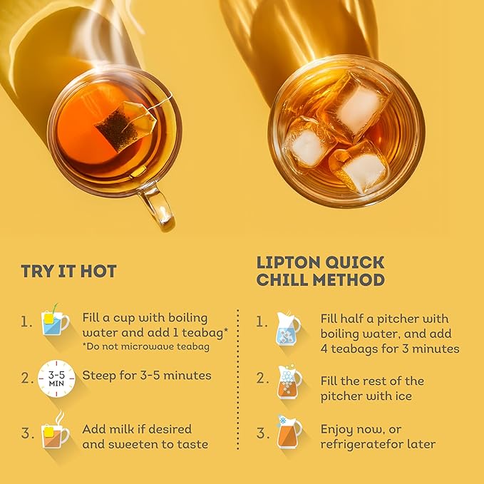 Lipton Yellow Label Finest Blend | Premium Black Tea | Indian Chai | Compatible for Milk | 450 Grams (Pack of 2)