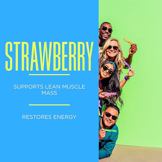 AdvoCare BodyLean25 - Protein Powder with Whey Protein Isolate - Supports Muscle Building &amp A Lean Body - Offers Energy Support* - Strawberry 13 Servings