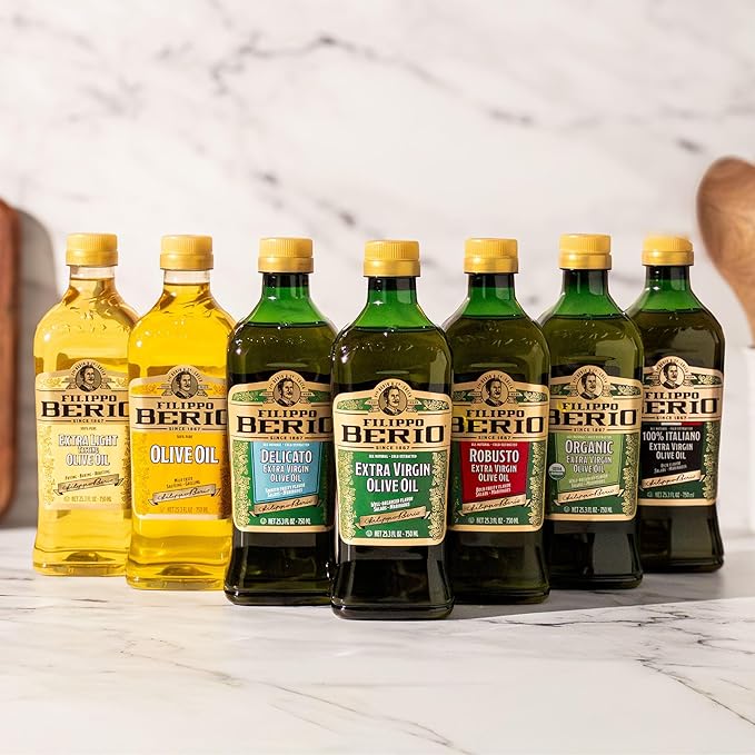 Filippo Berio Pure Olive Oil 1 Liter Tin (33.8 Ounce)
