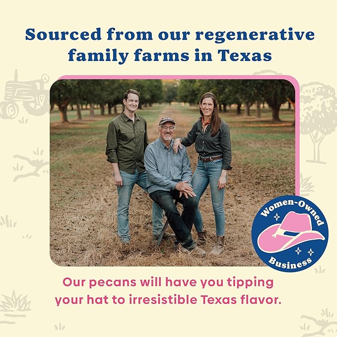 Evie's Pecans - Variety Pack of Roasted Texas Pecan Snacks - 4 Flavors - Healthy Non-GMO Gluten-Free and Vegan - 3 Oz 4-Pack - Made-in-the-USA