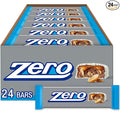ZERO White Fudge Caramel Peanut and Almond Nougat Candy Bars 1.85 oz (24 Count)