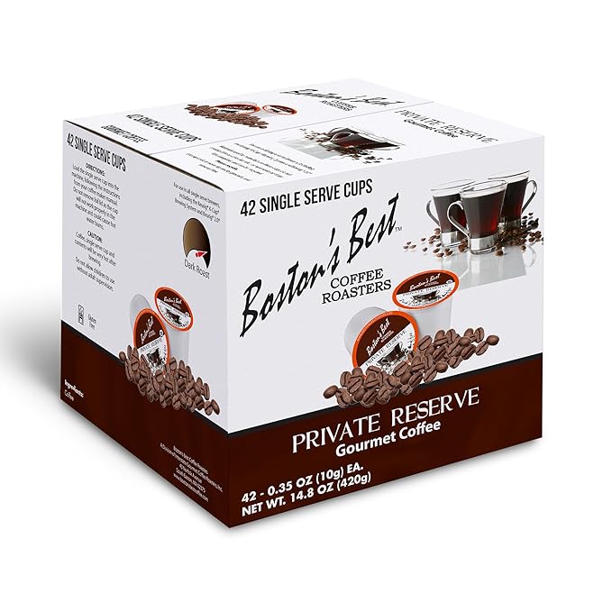 Boston's Best Single Serve K-Cup Coffee Private Reserve 42 Count (Compatible with 2.0 Keurig Brewers)