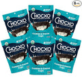 Chocxo Dark Milk Chocolate Cookies &amp Crème Cups - Lower Sugar 69% Organic Cacao NonGMO Keto Gluten Free Kosher No Artificial Sweeteners/Sugar Alcohols 3.45 oz (Pack of 6)