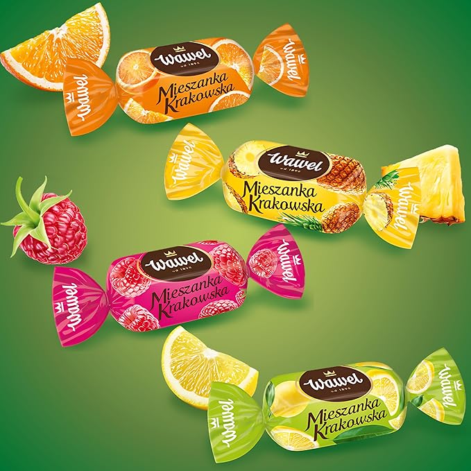 Wawel Mieszanka Krakowska Chocolate Coated Jelly Sweets (1000g)