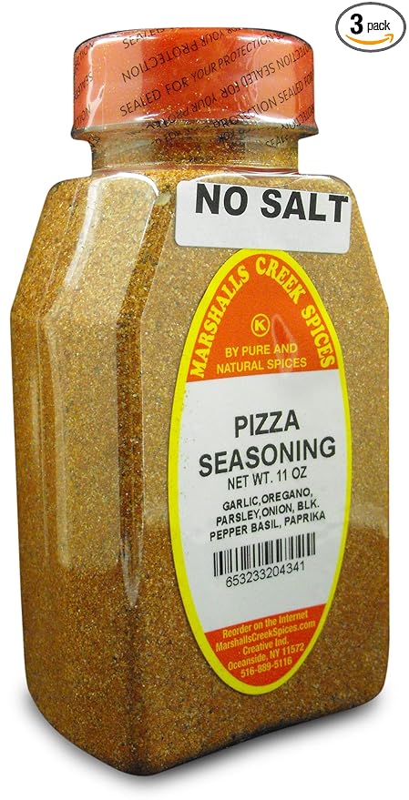Marshalls Creek Spices (3 PACK) PIZZA SEASONING NO SALT