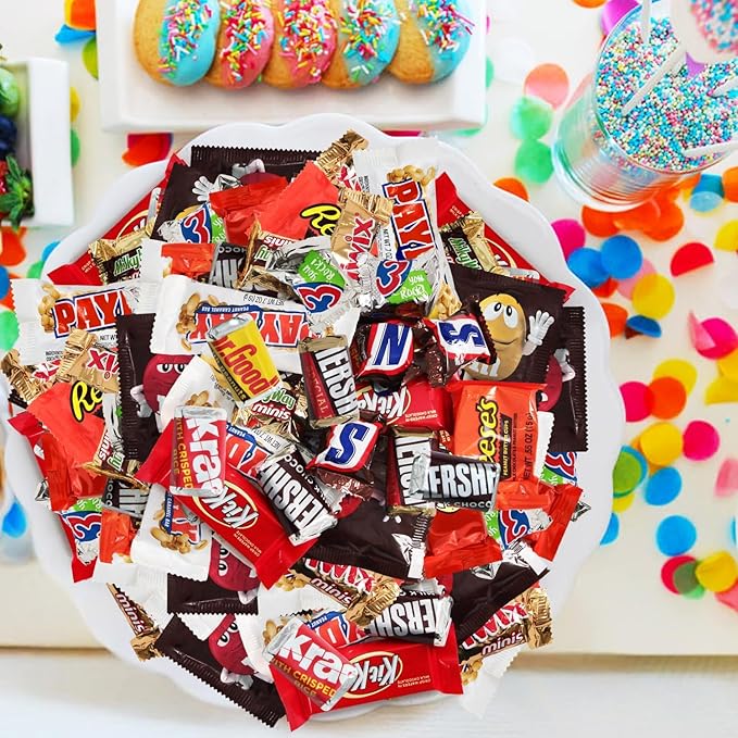 Easter Assorted Chocolate Candy Variety Pack 5 lb – Bulk Individually Wrapped Chocolates for Easter Baskets Easter Egg Fillers Parties &amp Gifting – Premium Mix for All Occasions