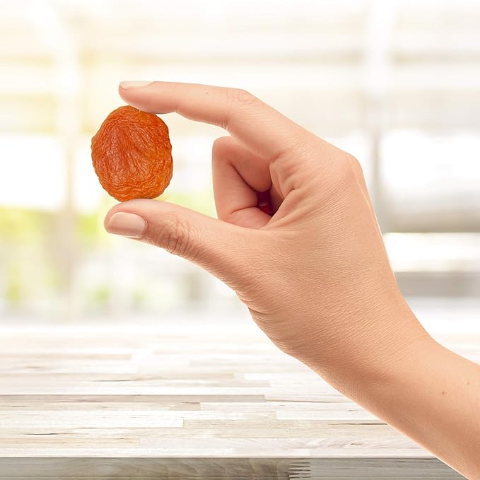 Traina Home Grown California Sun Dried Ruby Royal Apricot Halves - SEASONAL/LIMITED - Healthy No Sugar Added Non GMO Gluten Free Kosher Certified Vegan Value Size (5 lbs)