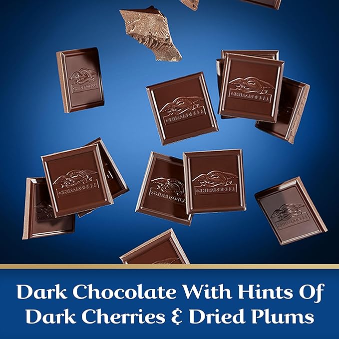 GHIRARDELLI Intense Dark Chocolate SQUARES 86% Cacao 4.12 oz Bag (Pack of 6)