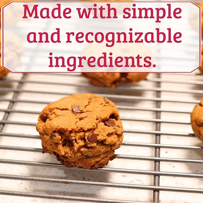 PB2 Pantry Chocolate Chip Cookie and Brownie Mix Gluten Free Non-GMO 4g Protein Per Cookie Vegan (2 Jars - 16 Oz Each)