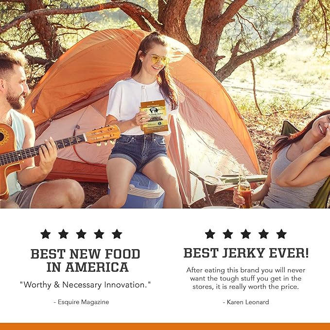 Big Fork Craft Pork Jerky – Maple Flavor | Bacon-Inspired Small-Batch Jerky Made from 100% Berkshire Pork | Keto Paleo Gluten-Free High-Protein Snack | 3 Bags (2.25 oz Each)