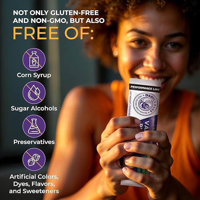Daryl's Bars Vanilla Pumpkin Spice On the Go Whey Protein Bars Gluten Free Protein Snack Meal Replacement Pack of 2