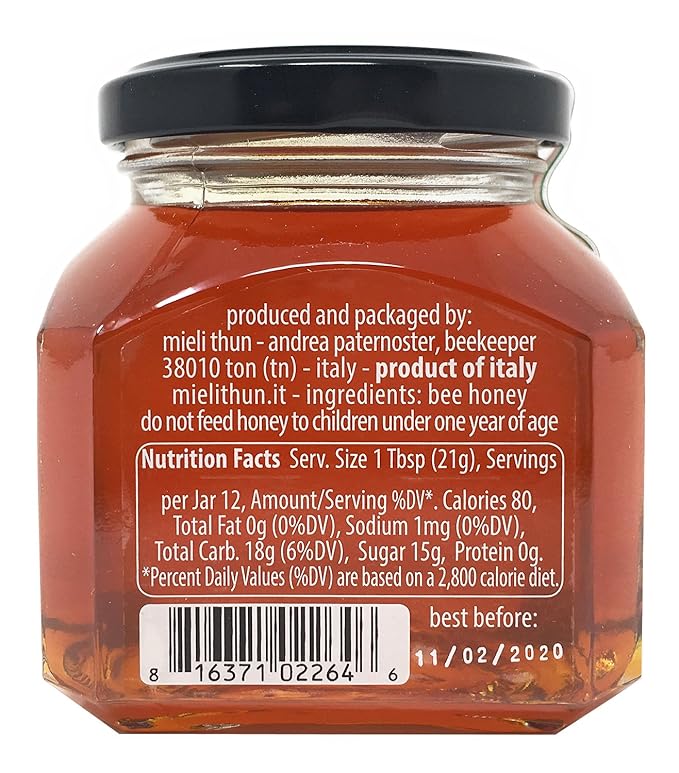 Mieli Thun Castagno - Italian Chestnut Honey - 8.80 ozs