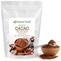 Z Natural Foods Organic Cacao Powder - Unsweetened Nutrient-Dense Superfood for Healthy Aging - Extra-Rich Dark Chocolate Flavor Perfect for Chocolate Recipes Shakes or Smoothies 5 lbs