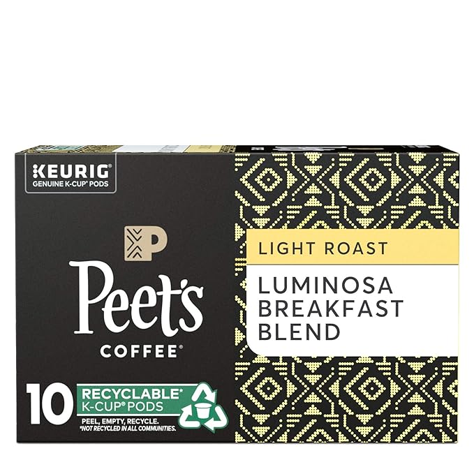 Peet's Coffee K-Cup Pack Colombia Luminosa 10ct