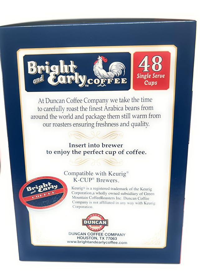 Texas Cinnamon Coffee single serve pods for Keurig single Cup Brewers 96 count