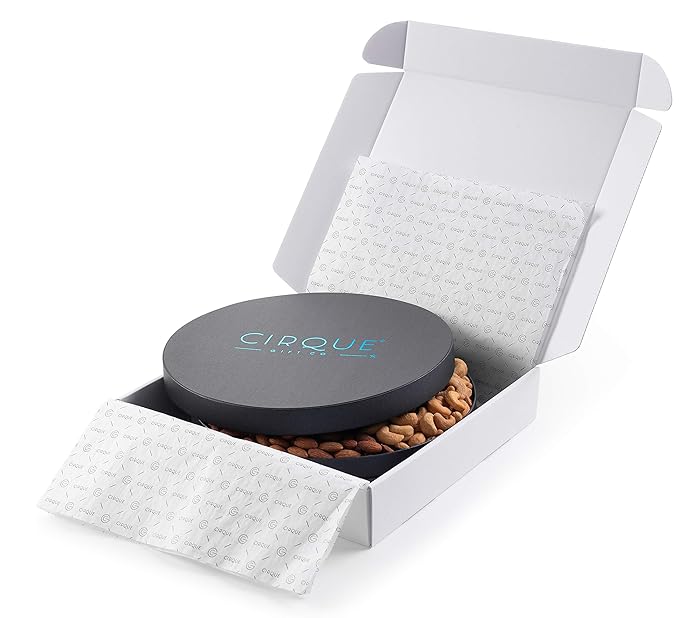 Cirque Gift Co. Gourmet Nut Gift Tray 10 Freshly Roasted Assorted Nuts for Mothers Day Fathers Day Holiday Corporate Gifting Thanksgiving Gift Hostess Gift His Or Her Birthday