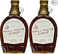 Maple Praline Syrup Contains SUGAR 12 oz Bottle (Pack of 2)
