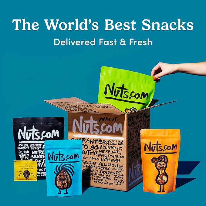 Nuts.com Nuts Assortment Tray – Mixed Nut Sampler Box for Festive Gifts – 2 lb Care Package Includes a Heart Healthy Variety of Cashews Pecans Pistachios &amp More