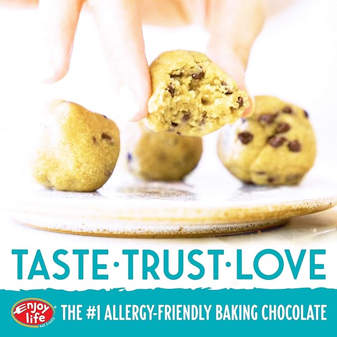 Enjoy Life Bulk Dark Chocolate Morsels Vegan Dairy Free Gluten Free Nut Free Kosher Soy Free Allergy Friendly 5 lb