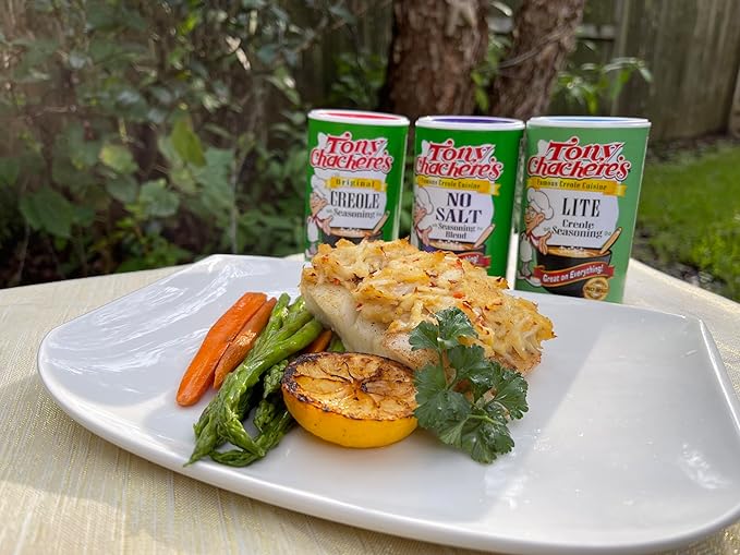 Tony Chachere Seasoning Blends Lite Salt Creole 4 Count
