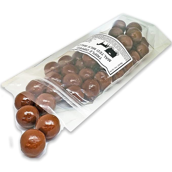 Arndts Fudgery Premium Milk Chocolate Triple Dipped Malt Balls (1-36 oz. Bag)