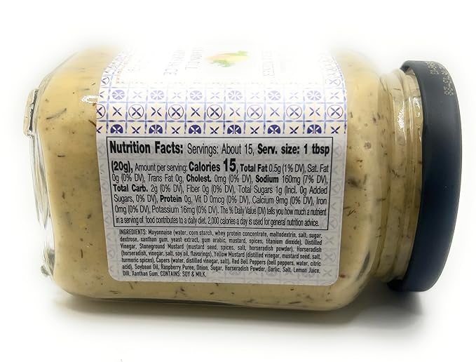 Four Star Provisions Fischer &amp Wieser - Sauces Spreads Jellies Jams &amp Dips (Lemon Dill &amp Capers Sauce 10.4oz)