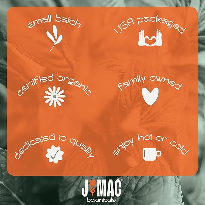 J MAC BOTANICALS Organic Licorice Root Tea Cut and Sifted Dried Herb regaliz Raiz organico