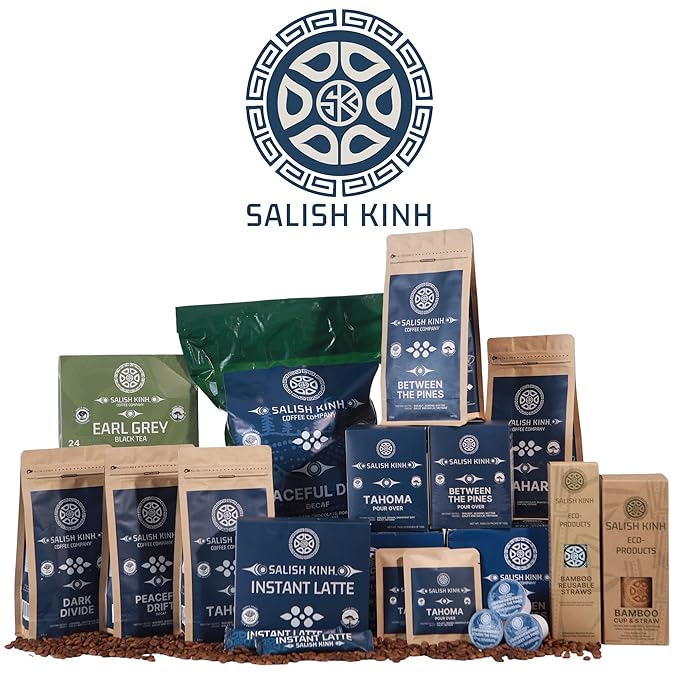 SALISH KINH Between the Pines Vietnamese Coffee Pods | 24 Count | Premium Medium Roast | Rare 60% Arabica / 40% Robusta Blend | Specialty Grade Direct Trade Single Origin Microplot | Rich Smooth Fl