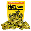 Nuts.com – Organic Pumpkin Seeds – 2 Lb Bag No Shell Pumpkin Seeds Organic Healthy Snack for Adults &amp Kids Rich in Protein Fiber Calcium &amp Potassium – Keto Friendly Vegan Gluten-Free &a