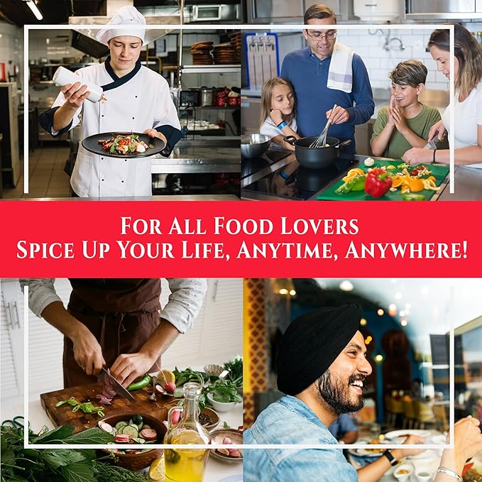 TIKKA MASALA BUTTER CHICKEN TANDOORI CHICKEN BEEF VINDALOO INDIAN FOOD SPICES Beginner Seasoning Set by Flavor Temptations. Gluten free Salt free. 4 Packs (Total 16 Servings)