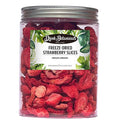 Freeze Dried Strawberries | Dried Strawberry Slices 200+Slices | 100% Natural | Gluten Free | For Garnishing Cocktails Cake Decoration Baking Fruit Sorbet Tea Cooking | 2.82 oz80 Grams PET Jar
