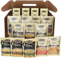 Alessi Taste of Italy Holiday Variety Gift Box Sampler of Culturally Inspired Soups Pastas Risottos Farros and Premium Bread Sticks