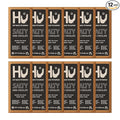 Hu Chocolate Bars | 12 Pack Salty Chocolate | Natural Organic Vegan Gluten Free Paleo Non GMO Fair Trade Dark Chocolate | 2.1oz Each