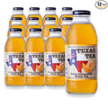 Texas Tea Pecos Cantaloupe White Tea Real Brewed White Tea with Real TEXAS Pecos Cantaloupes Non GMO No Preservatives Light and Refreshing Texas Brewed Tea 16 fl oz Pack of 12