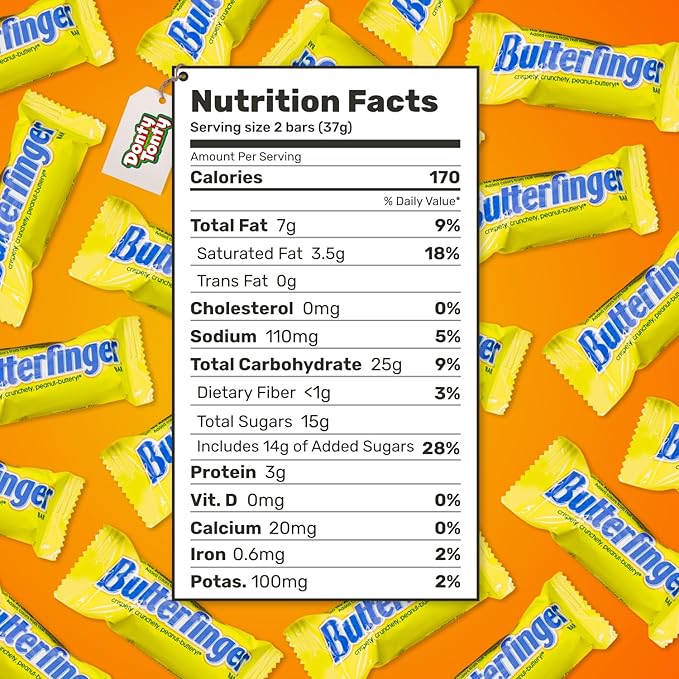 Candy Bars 3 lb Fun Size – Bulk Bag Crisp Chocolatey Crunchety Peanut Buttery Individually Wrapped