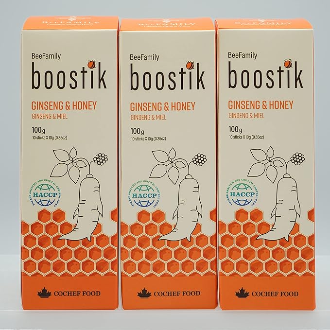 BeeFamily - Ginseng Honey Boostik 300g Multi Pack
