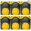 Mina Saffron Rice Yellow Rice With Extra Virgin Olive Oil Ready to Eat Rice Pilaf Side Dishes Microwave Rice Vegan Protein Non-GMO Gluten-Free Kosher 8 oz (Pack of 6)