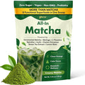 Ceremonial Grade Matcha Powder Infused with Moringa Green Tea Extract L-Theanine Inulin Spirulina Ceylon Cinnamon and Lemon Balm – 100% First Harvest Japanese Tea (30 Servings)