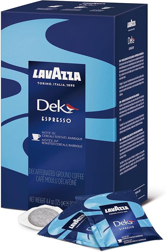 Lavazza Dek Decaffeinated Espresso Pods (case of 108)