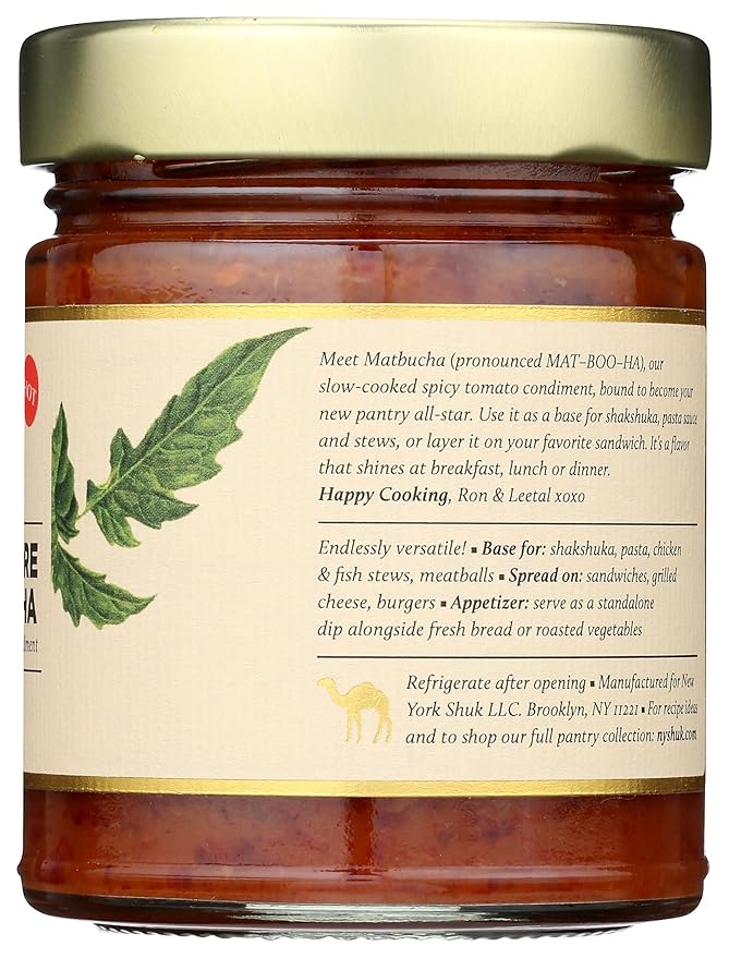 New York Shuk Signature Matbucha Sauce 10 Oz