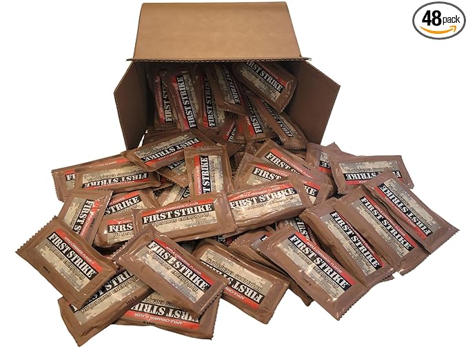 First Strike Bar Apple-Cinnamon Flavor - Full Size (2.3 oz.) Nutritious Energy Bar (48)