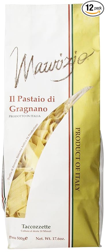 Maurizio Taccozzette Pasta 17.6 Ounce (Pack of 12)