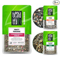 Tiesta Tea - Green Tea Gift Box Loose Leaf 3 Pouches Medium Caffeine Hot &amp Iced Assortment with Light Citrus &amp Fruity Green Loose Leaf Variety Box