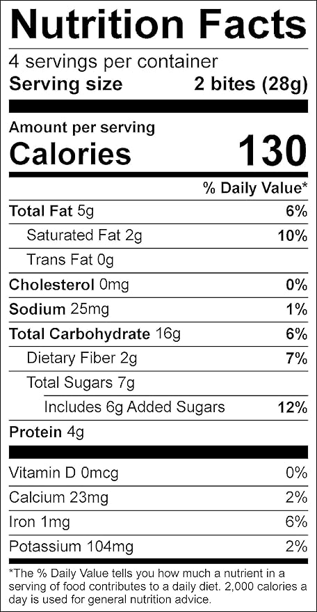 Epicured Protein Energy Bites (8 packs = 16 traditional snack bars) Mocha Espresso
