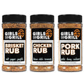 Girls Can Grill BBQ Rub Pitmaster Pack | Award Winning BBQ Seasoning for Beef Chicken Pork Seafood and Veggies