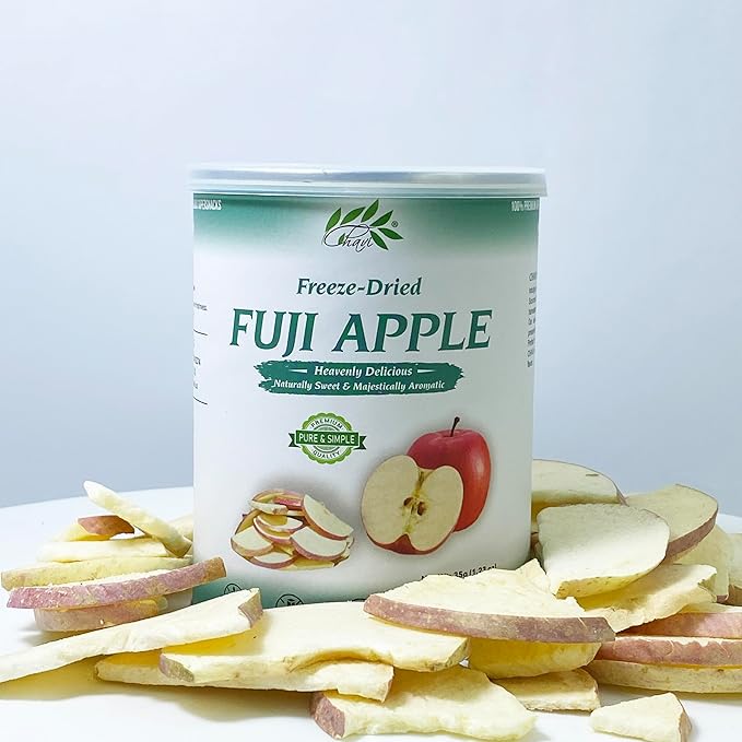 CHAVI Freeze-Dried Apple | Healthy Superfood | No Added Sugars or Preservatives | Non-GMO Vegan Gluten-Free | Long Shelf Life | 35 gram | 1.23 oz