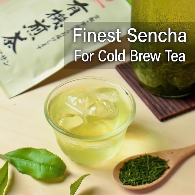 Chaganju Sencha Green Tea Loose Leaf JAS Certified Organic Japanese Tea from Uji Kyoto 80g Bag Sencha Tea Loose Leaf