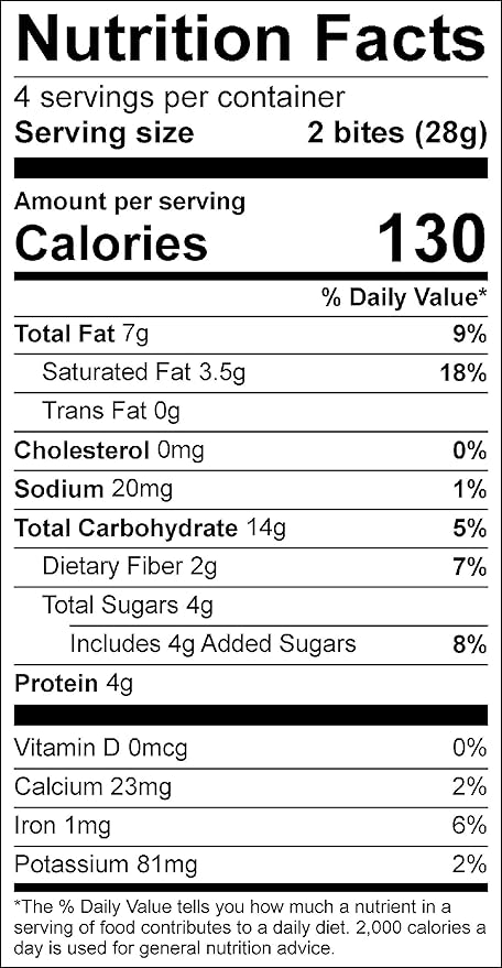 Epicured Protein Energy Bites (8 packs = 16 traditional snack bars) Lemon Coconut