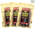 Beef Jerky Cecina Seca Chile Flavor ( 3 x 2 oz.bags ) Mexican Style Mexi-Jerky ™ Keto and Paleo - No Nitrates - No Additives